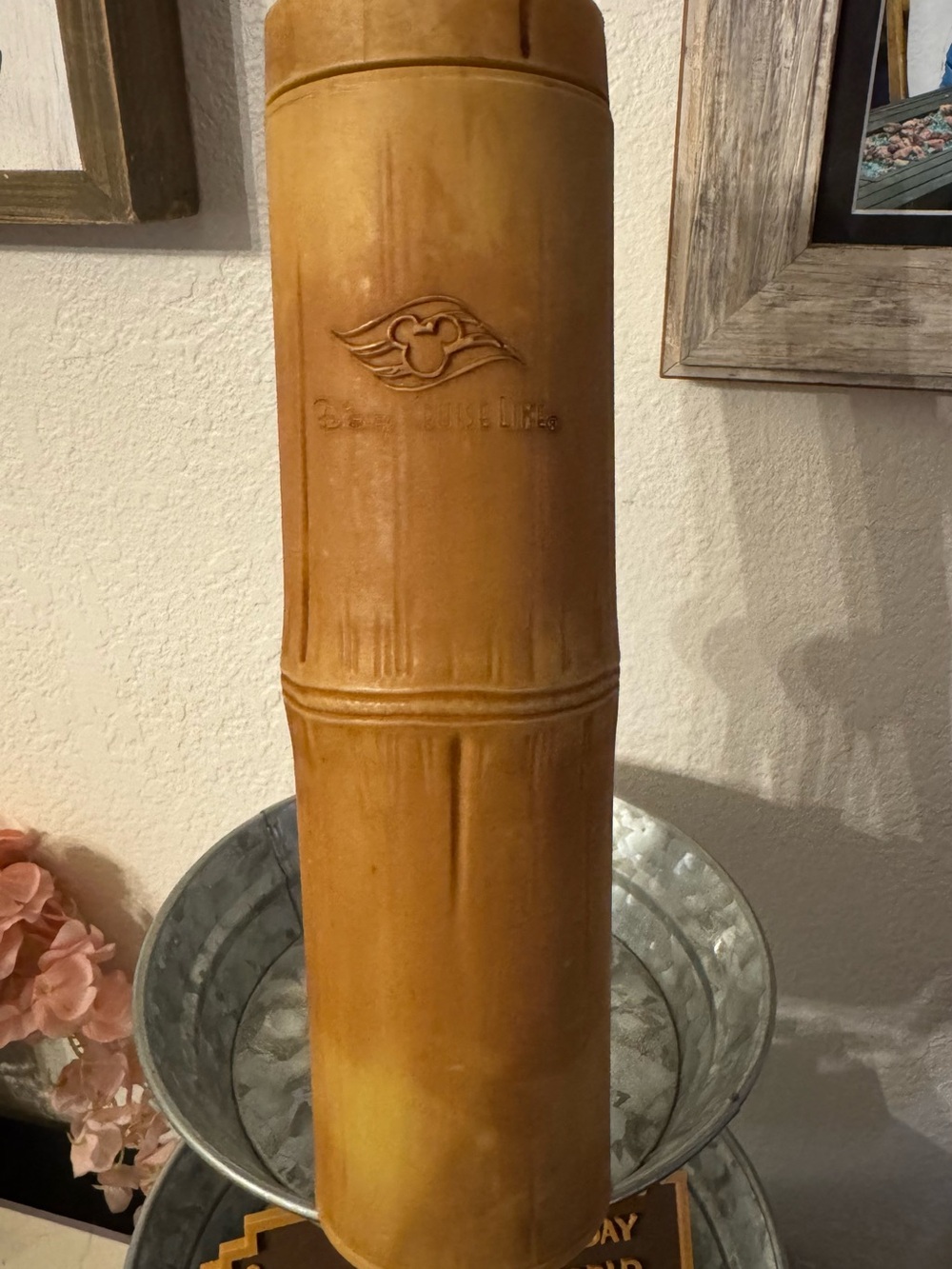 Disney Cruise Line Faux Bamboo Tumbler